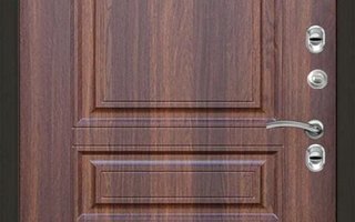стальная дверь с тремя контурами уплотнения, модель ДВТРК-13 с отделкой МДФ